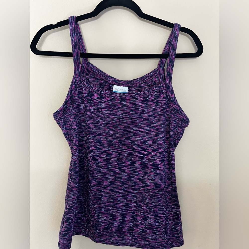 Columbia Purple Space-Dye Performance Tank